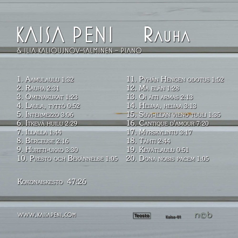 Rauha takakansi