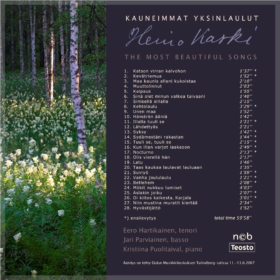 Lähdettyäs takakansi